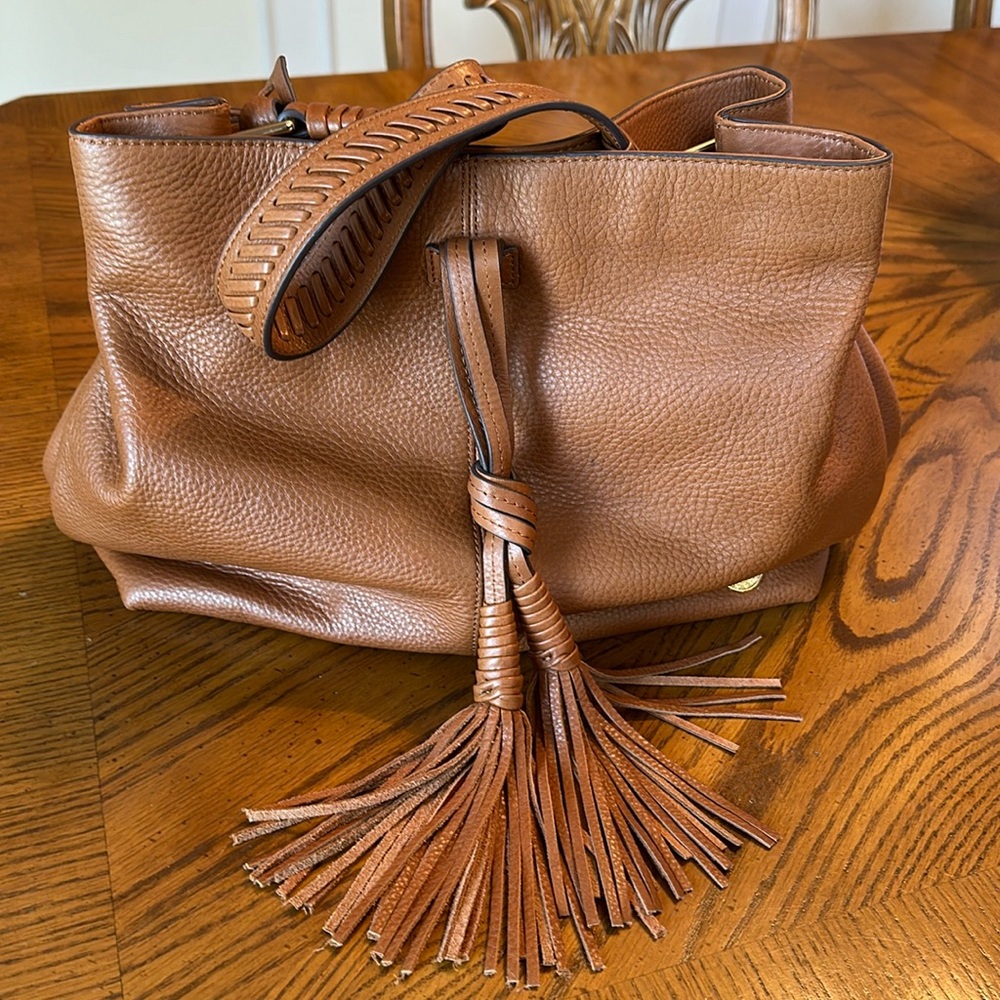 Vince Camuto Brown Leather Handbag